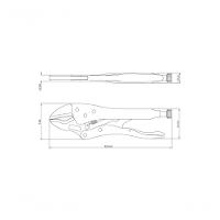 Alicate De Pressão 10'' Cromado - Tramontina - 2