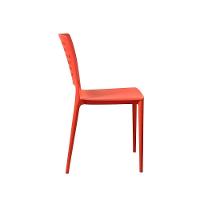 Cadeira Marte Vermelho Pastel Empilhável Em Polipropileno Acrilys - 2
