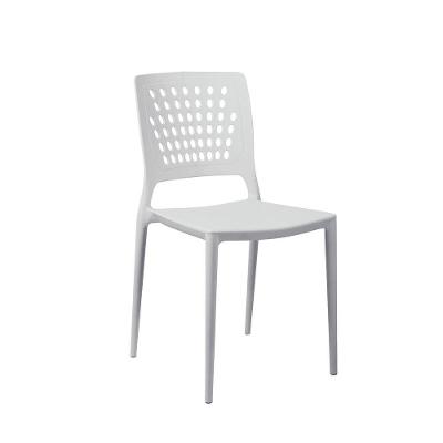 Cadeira Marte Cinza Claro Empilhável Em Polipropileno Acrilys