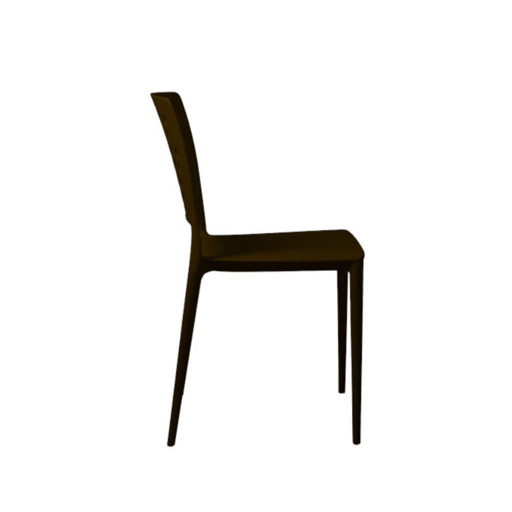 Cadeira Marte Bronze Empilhável Em Polipropileno Acrilys - 2