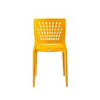 Cadeira Marte Amarela Empilhável Em Polipropileno Acrilys