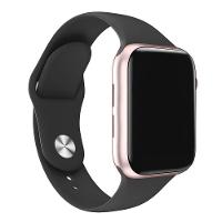 Relógio Inteligente Smartwatch W34s Rosê Gold Troca Pulseira Ligações Monitor Cardíaco - 3