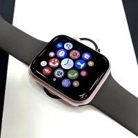 Relógio Inteligente Smartwatch W34s Rosê Gold Troca Pulseira Ligações Monitor Cardíaco - 5