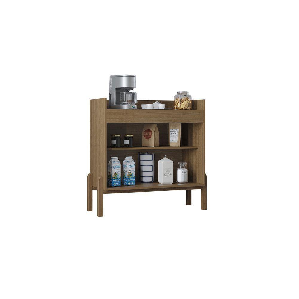 Aparador Buffet Tropical 2 Portas Carvalho - 3