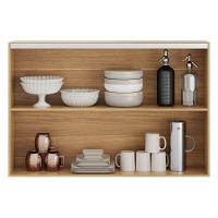 Armário Aéreo Art 2 Portas 120 Cm Kit's Paraná Cor:freijó Riscatto - 5