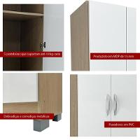 Guarda Roupa Ditália 2 Portas Dm-579 riviera Riviera - 2