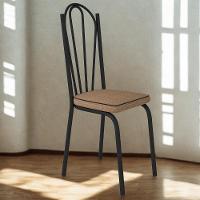 Cadeira Tubular Europa 121 Preto Assento Rattan Artef Rattan - 2