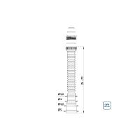Sifão Flexível Sanfonado Universal Simples Tramontina - 7