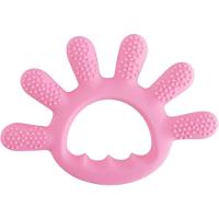 Mordedor Dedinhos Para Bebê De Silicone 12x1cm Rosa - 1