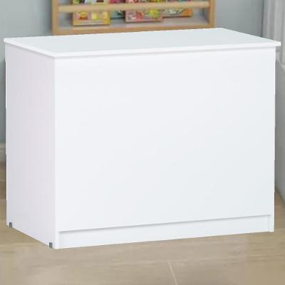 Balcao Bau Multiuso 95 Cm Amanda Branco Reajl Moveis Branco