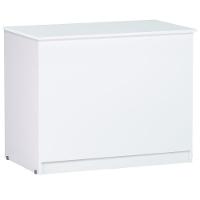 Balcao Bau Multiuso 95 Cm Amanda Branco Reajl Moveis Branco - 2