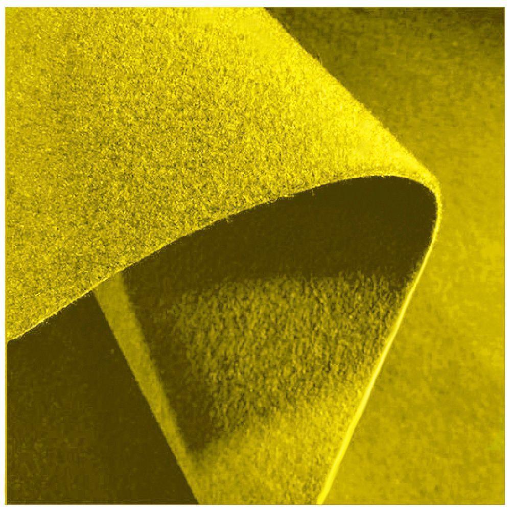 Carpete Para Forração Forro Chão Festa Ambiente 2,00x3,50 Amarelo Canario - 3