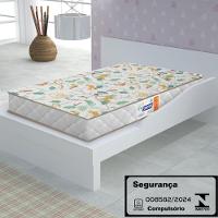 Colchao Infantil Para Berço 130x70 Cm Espuma D18 Branco Gazin Branco - 2