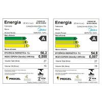 Micro-ondas 27L Prata Porta Espelhada Mastercook Midea MHP27S2 220V - 7