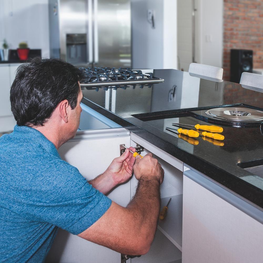 Kit Ferramentas Martelo Trena Alicate Estilete Chaves Fenda E Chaves Fixas 11pcs Tramontina 43409104 - 3