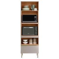 Torre Quente 2p 1g 219x70 Cm Mdf Proenca Nogueira Nude Prime Demartez Nogueira Nude Prime - 8