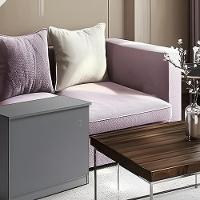 Balcao Bau Multiuso 95 Cm Amanda Cinza Reajl Móveis Cinza - 6