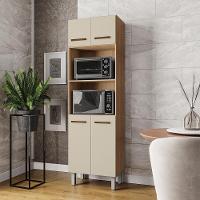 Paneleiro 4 Portas 197x60cm 9170 Savana Off White Mobbs Savana Off White - 2