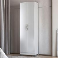Guarda Roupa Ditália 2 Portas Dm-579 branco Branco - 1
