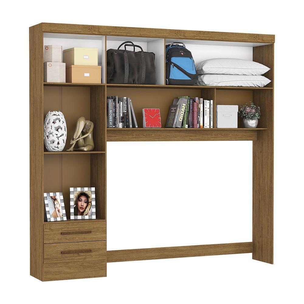 Guarda-roupa Modulado 5 Portas 2 Gavetas Carioca Móveis Cinamomo - 5