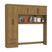 Guarda-roupa Modulado 5 Portas 2 Gavetas Carioca Móveis Cinamomo - 1