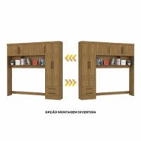 Guarda-roupa Modulado 5 Portas 2 Gavetas Carioca Móveis Cinamomo - 6