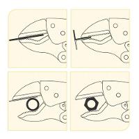 Alicate De Pressão 10 Master Com Mordente Triangular - Tramontina 41070110