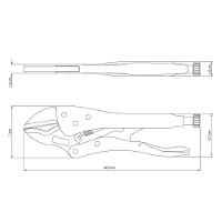 Alicate De Pressão 10 Master Com Mordente Triangular - Tramontina 41070110 - 5