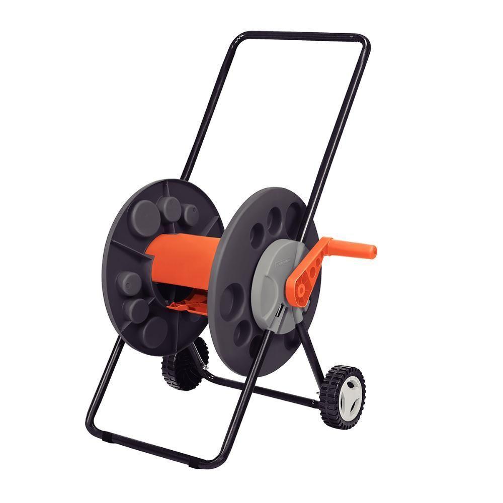 Enrolador De Mangueira Tramontina Com Rodinhas Até 55m Em Polipropileno - Tramontina 78595000 - 1