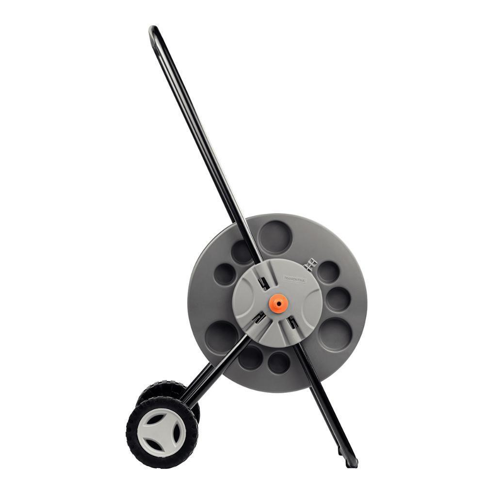 Enrolador De Mangueira Tramontina Com Rodinhas Até 55m Em Polipropileno - Tramontina 78595000 - 3
