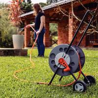 Enrolador De Mangueira Tramontina Com Rodinhas Até 55m Em Polipropileno - Tramontina 78595000 - 7