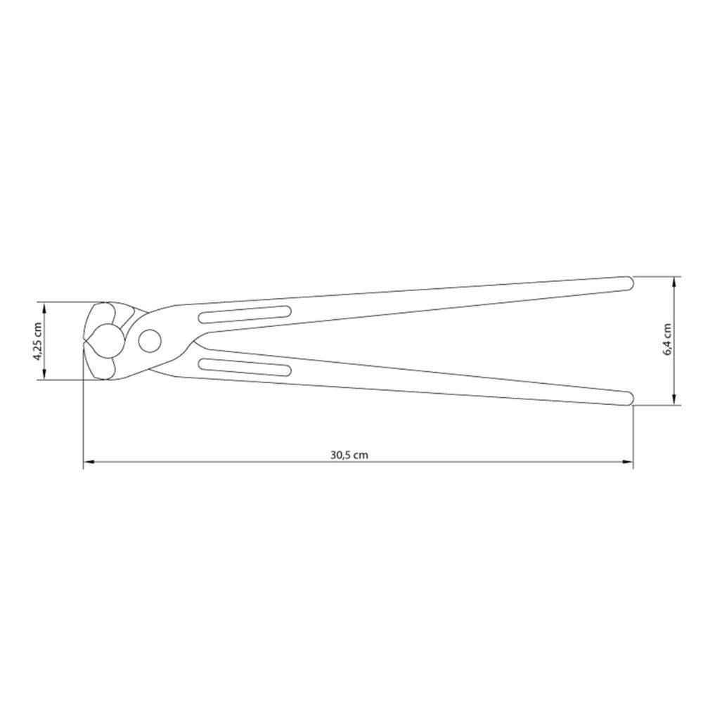 Torquês Armador 12 Master Com Pintura Eletrostática - Tramontina 41052112 - 3