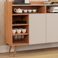Balcão Buffet Cantinho Do Café Para Cozinha 3 Portas Celta Nature Off White - 4