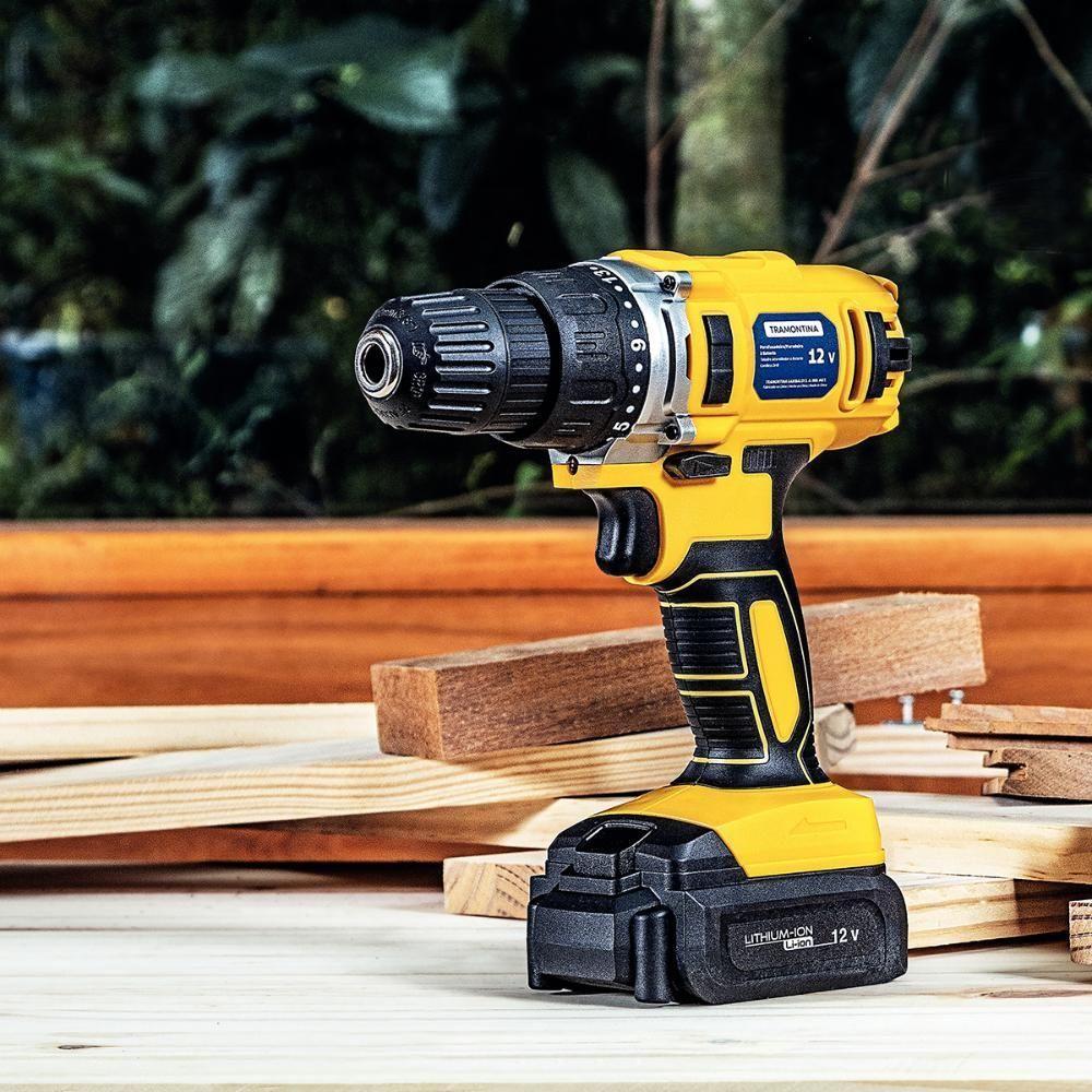 Parafusadeira Furadeira 12v à Bateria 16 Peças - Tramontina 42383216 - 6