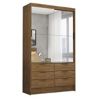 Guarda-roupa Sevilha 2 Pts 6 Gavetas Premium Carioca Móveis Cinamomo - 1