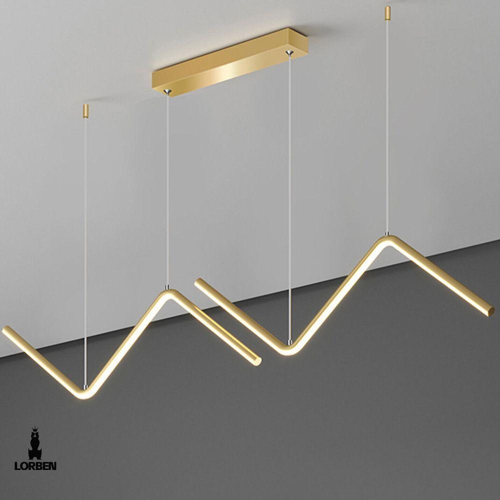 Luminária Led Lustre Pendente Teto Moderno Sala Cozinha Com Controle Remoto Gt6116 - 4