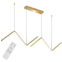 Luminária Led Lustre Pendente Teto Moderno Sala Cozinha Com Controle Remoto Gt6116 - 1