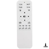 Luminária Led Lustre Pendente Teto Moderno Sala Cozinha Com Controle Remoto Gt6116 - 2