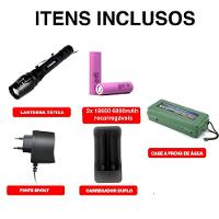 Lanterna Led Cree Xml T6 Tática Lorben 2.140.000 Lúmens 788.000w Zoom De 1x A 2000x Gt6005 - 3