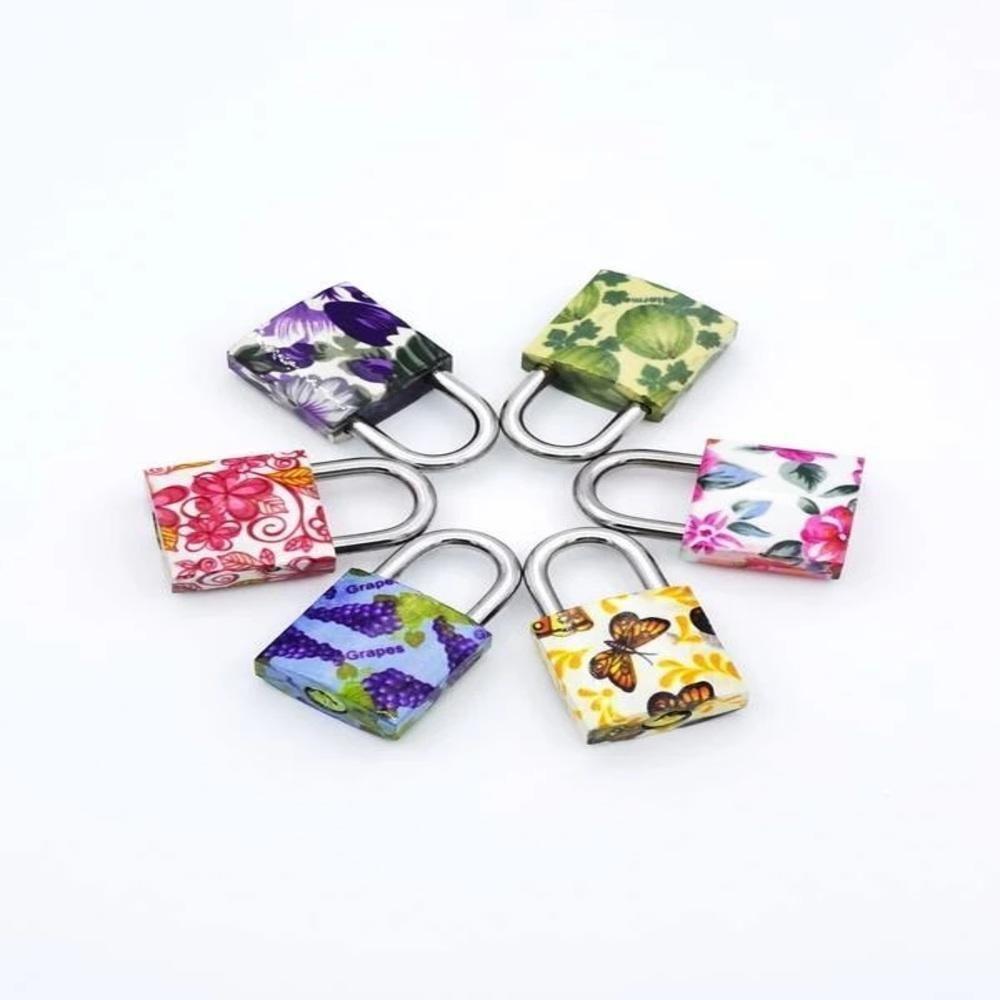 Cadeado De Bagagem, Mala, Armario Com 2 Chaves Bom Para Academia Para Segurança De Bolsas - 5