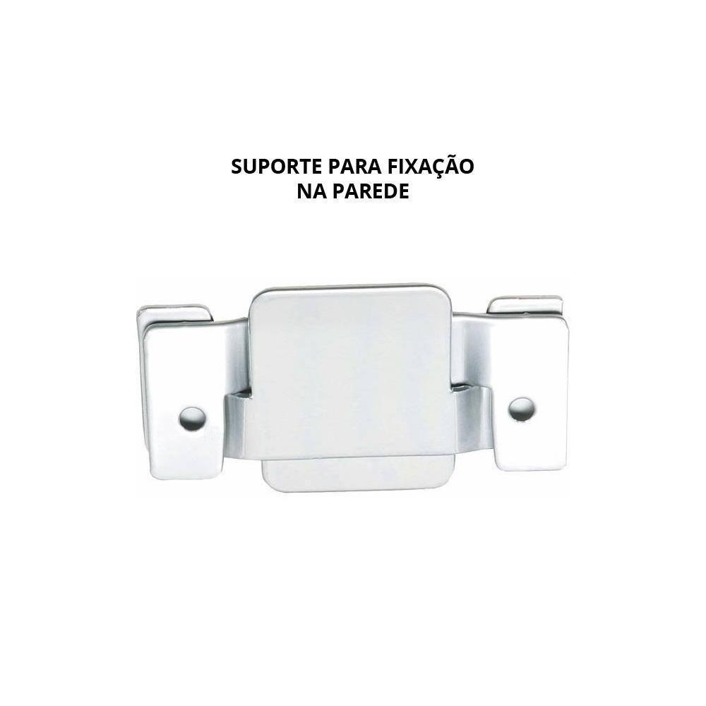 Cabeceira Casal Provençal Luxo 140x60 Courino Cinza - Tachas Fumê - 6