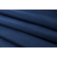 Cabeceira Casal Curva Luxo 140x60 Suede Azul - Tachas Prata