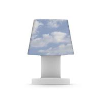 Luminária Nuvem: Charmosa Abajur De Mesa Para Iluminar Seu Quarto Com Conforto - 1