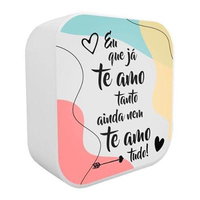 Luminária Box Luz Do Afeto - Transforme Seu Espaço Com A Essência Do Amor E Aconchego.