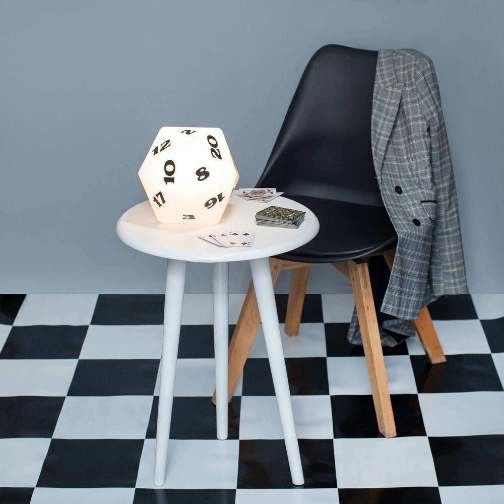 Luminária 3d Dado Icosaedro Rpg - 2