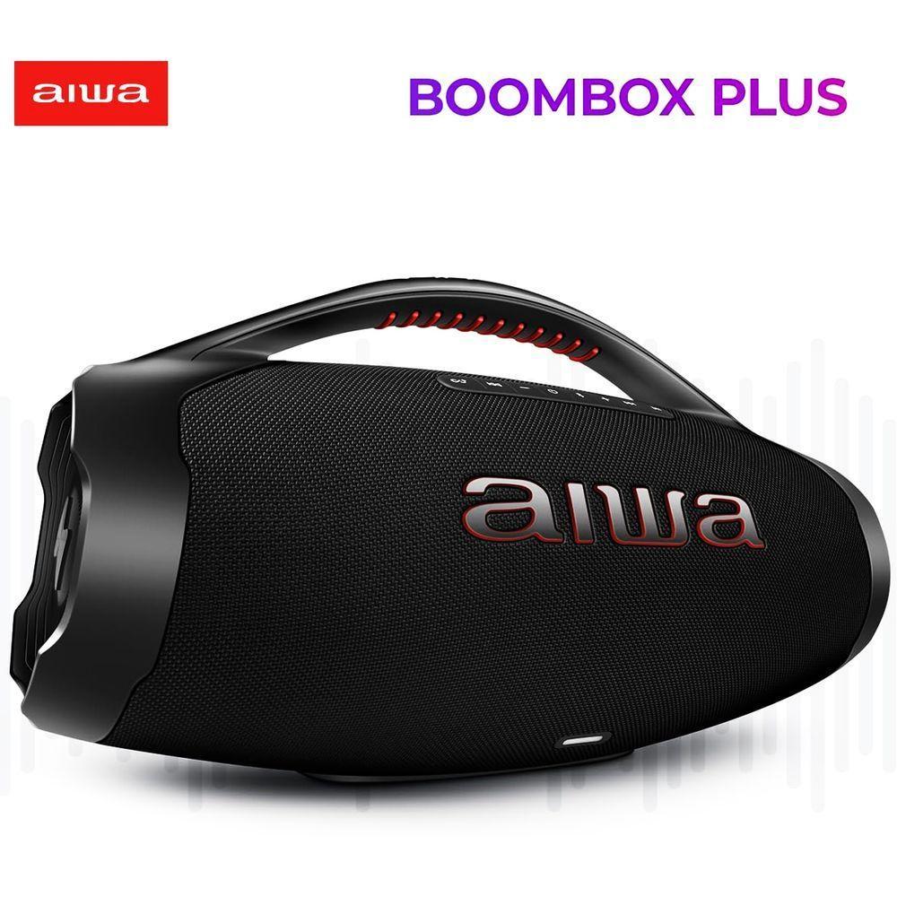 Caixa De Som Boombox Plus Aiwa BBS-01B 200W BT 30H IP66 USB - 2