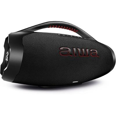 Caixa De Som Boombox Plus Aiwa BBS-01B 200W BT 30H IP66 USB