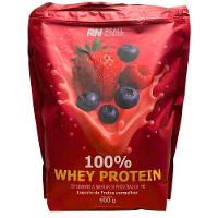 Kit 2 Whey Protein Concentrado 100% Reall Nutrition 900g Sabor Iogurte Frutas Vermelhas - 2