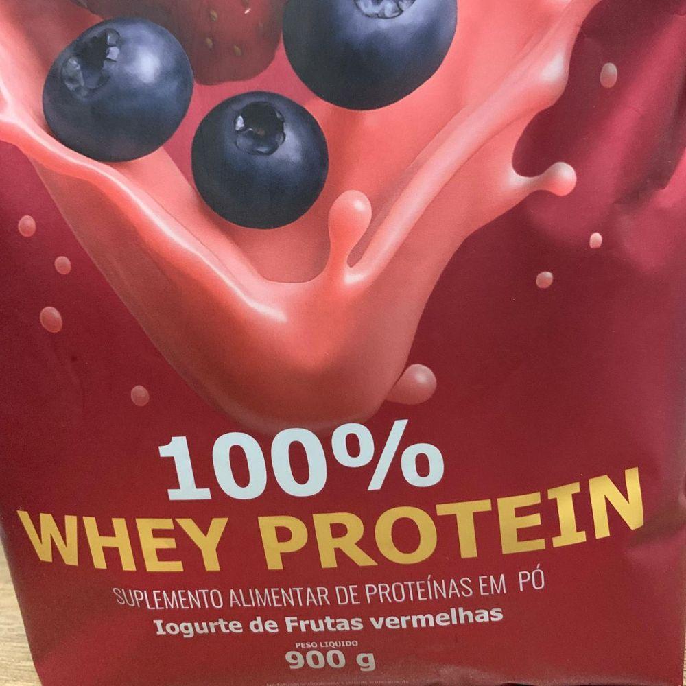 Whey Protein Concentrado 100% Reall Nutrition 900g Proteina Sabor Iogurte Frutas Vermelhas - 3