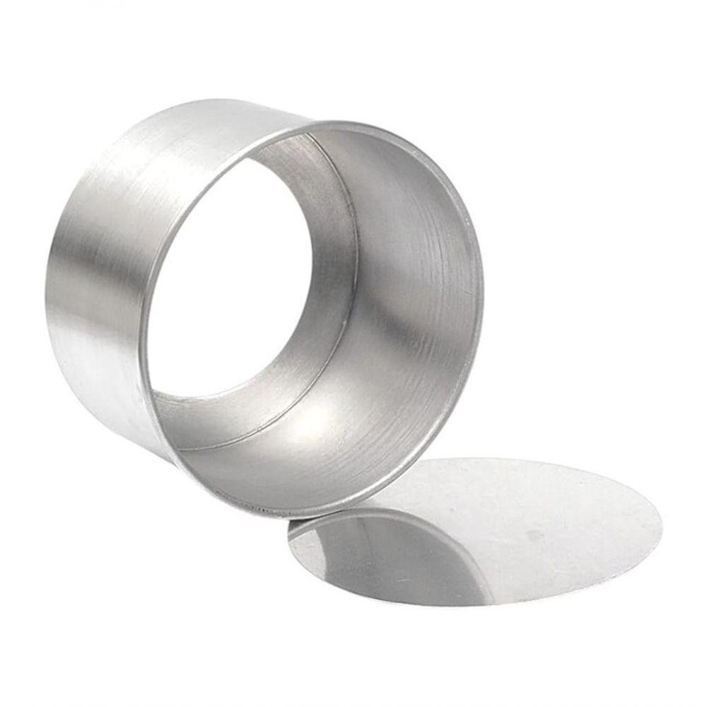 Forma De Alumínio Com Fundo Removível 12cm Para Bolos E Tortas Altas - Praticidade Na Cozinha - 3